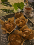 Classic Banana Muffins (4 pcs)
